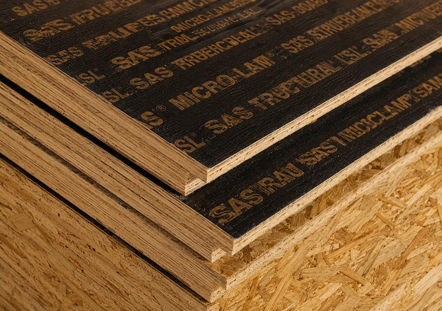 Tableros fenólicos OSB y triplay para construcción